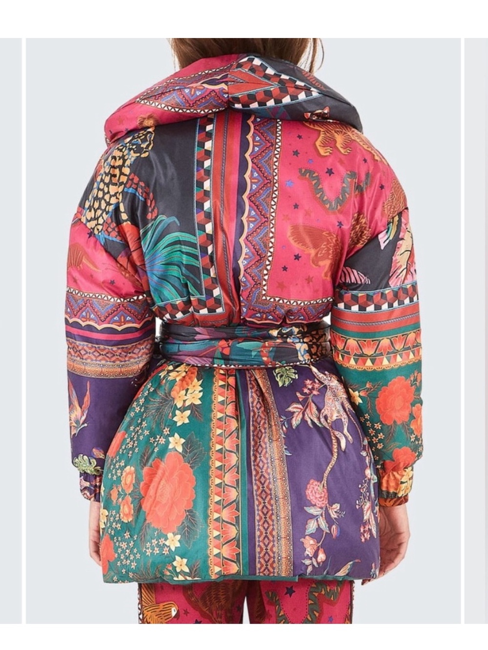 Farm Rio Puffer Jacket - Picture 2 of 4